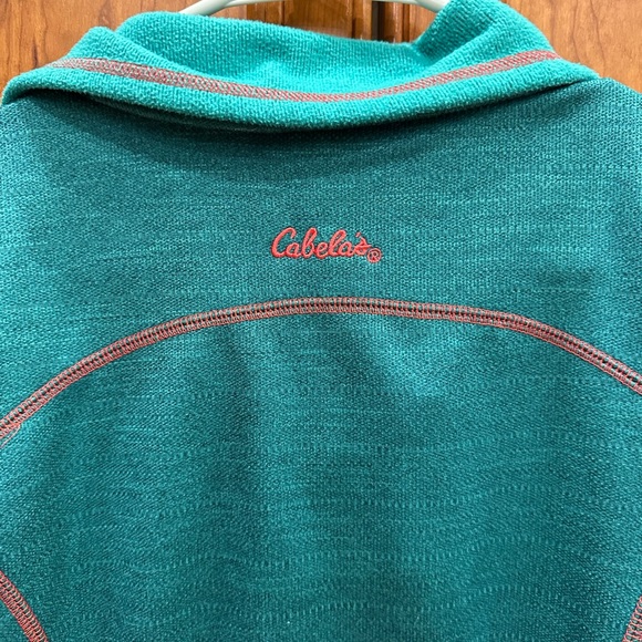 Cabela's Polar Fleece Zip Up Jacket Size Medium - Picture 4 of 8